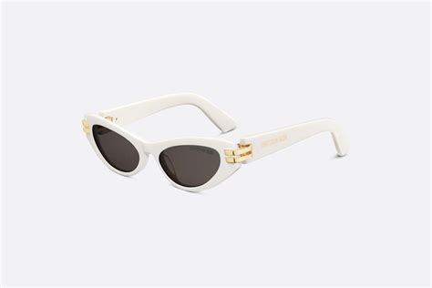 CDior B1U White Butterfly Sunglasses 